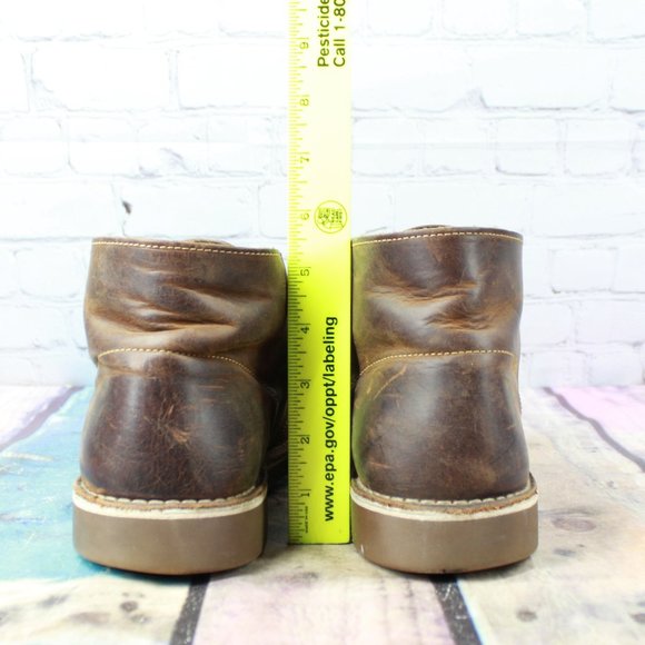 CLARKS Chukka Lace Up Boots Shoes Size 10.5 M - Picture 8 of 9